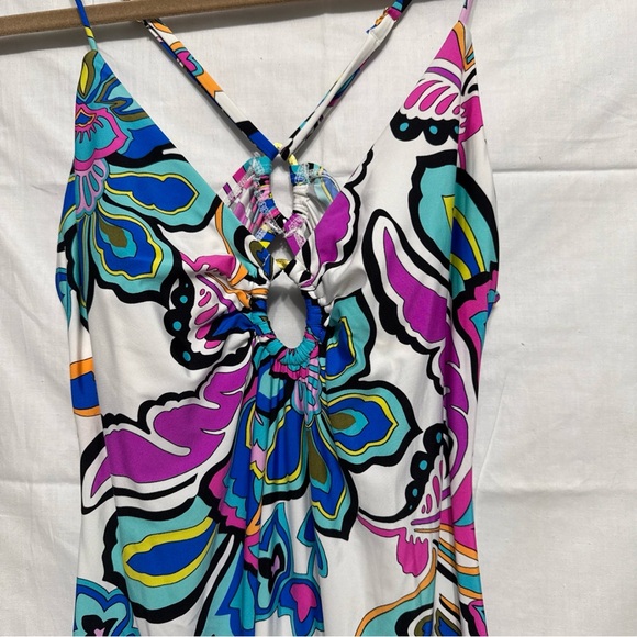 Trina Turk Floral Maxi Dress - padded bra Multicolor - Picture 3 of 5